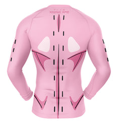 Majin Buu Dragon Ball Z Long Sleeve Rash Guard Compression Shirt