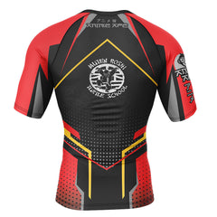Master Roshi Dragon Ball Z Short Sleeve Rash Guard Compression Shirt