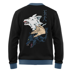 Megumi Divine Dogs Jujutsu Kaisen Knitted Cardigan Sweater