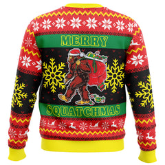 Merry Squatchmas Ugly Christmas Sweater