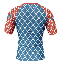 Mista Guido Jojo's Bizarre Adventure Short Sleeve Rash Guard Compression Shirt