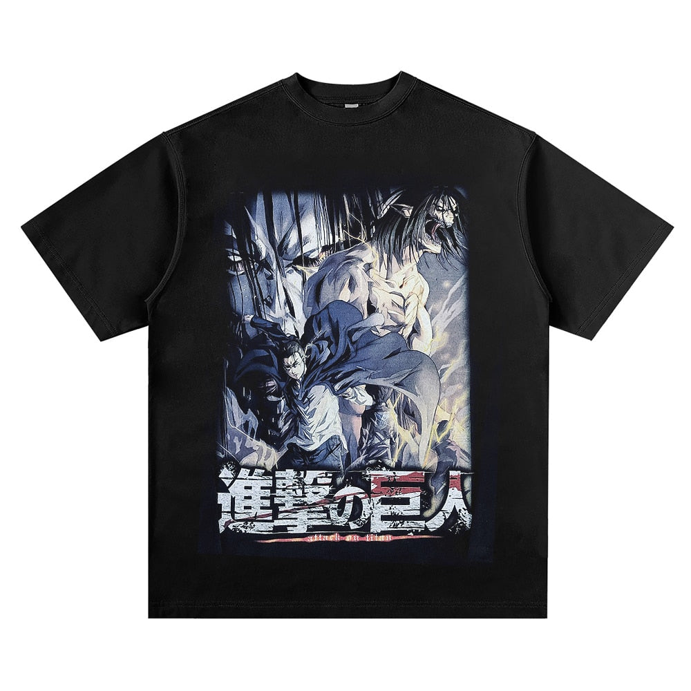 Eren Yeager Titan’s Power Attack on Titan Unisex T-Shirt Anime