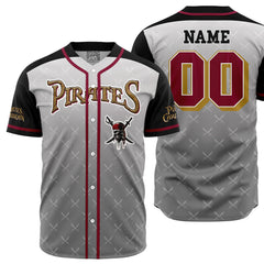 Personalized Pirates of the Caribbean V1 Baseball Jersey