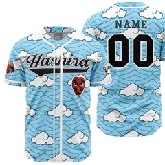 Personalized Hashira Sakonji Urokodaki Demon Slayer Baseball Jersey