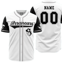 Personalized Arrancars Grimmjow Bleach Baseball Jersey