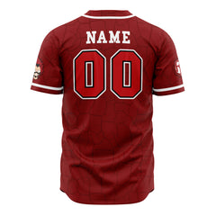 Personalized Kirishima Red Riot My Hero Academia Baseball Jersey