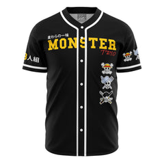 Personalized Monster Trio One Piece Baseball Jersey