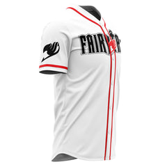Personalized Natsu Dragneel Fairy Tail Baseball Jersey