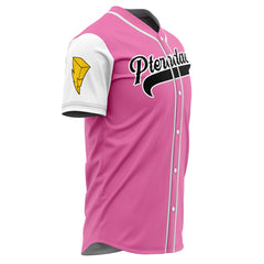 Personalized Pterodactyls Pink Power Rangers Baseball Jersey
