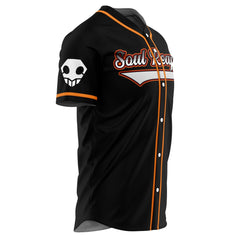 Personalized Soul Reapers Bleach Baseball Jersey