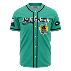 Personalized Spirited Away Studio Ghibli Baseball Jersey
