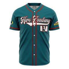 Personalized U.A. High School Deku My Hero Academia Baseball Jersey