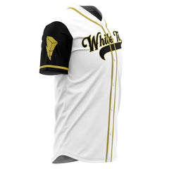 Personalized White Tigers Tommy Oliver Power Rangers Baseball Jersey