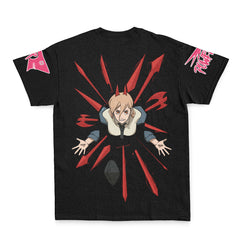 Power Blood Fiend Chainsaw Man Streetwear T-Shirt