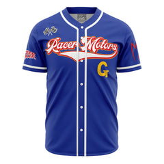 Personalized Racer Motors Speed Racer Baseball Jersey