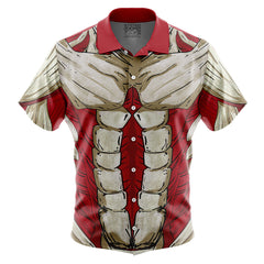 Armored Titan Attack on Titan Button Up Hawaiian Shirt