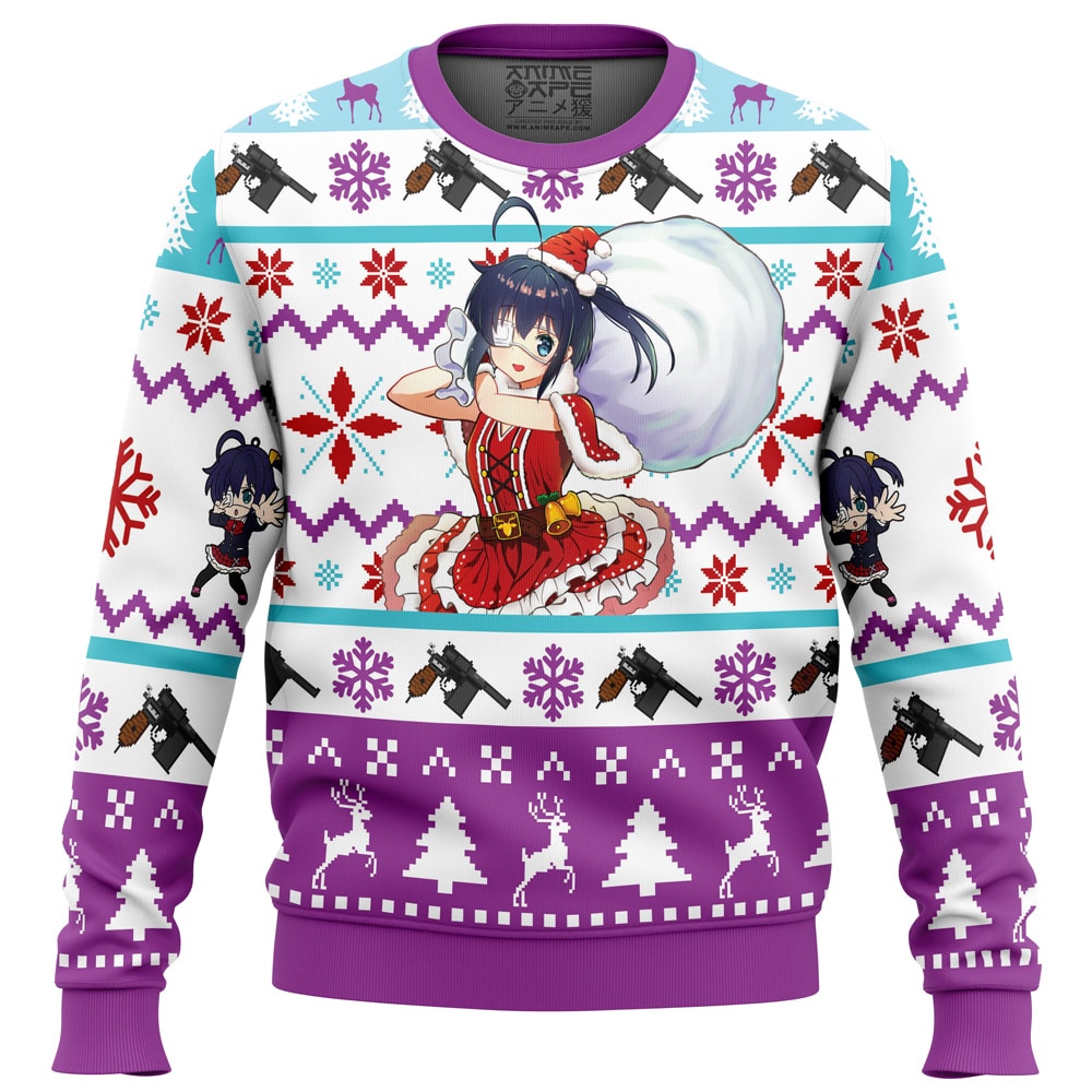 Rikka Takanashi Love Chunibyo Other Delusions Ugly Christmas Sweater