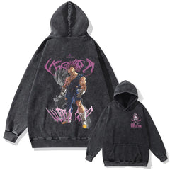 "Ultra Ego" 2-Sided Vintage Oversized Hoodie