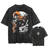 "Ichigo Strength" 2-Sided Vintage Oversized T Shirt