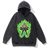 "Legendary Saiyan" Vintage Oversized Hoodie