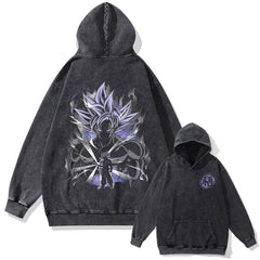 "Goku V2" 2-Sided Vintage Oversized Hoodie