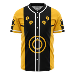 Personalized Sage of 6 Paths Shippuden Yellow Baseball Jersey
