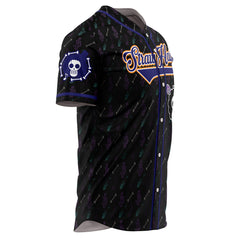 Personalized Straw Hats Brook One Piece Baseball Jersey