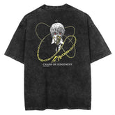 "Kurapika" 2-Sided Vintage Oversized T Shirt