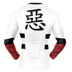 Sanosuke Sagara Rurouni Kenshin Long Sleeve Rash Guard Compression Shirt
