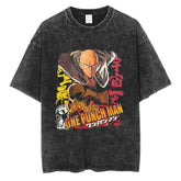 "Saitama V3" Vintage Oversized T Shirt
