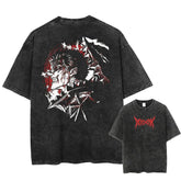 "Dark Beast" 2-Sided Vintage Oversized T Shirt