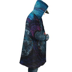 Trippy Sea Creatures Ponyo Studio Ghibli Dream Cloak Coat
