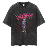 "Saiyan Prince V2" Vintage Oversized T Shirt