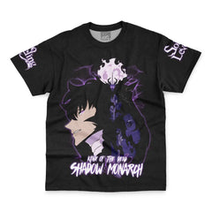 Shadow Monarch King Of Solo Leveling Streetwear T-Shirt