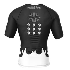 Sage of Six Paths Shippuden Short Sleeve Rash Guard Compression Shirt