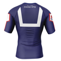 School Uniform My Hero Academia Short Sleeve Rash Guard Compression Shirt