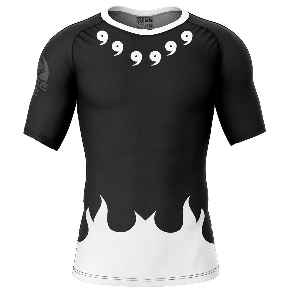 Sage of Six Paths Shippuden Short Sleeve Rash Guard Compression Shirt