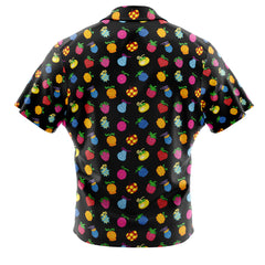 Single Piece of Demon Fruit One Piece Button Up Hawaiian Shirt