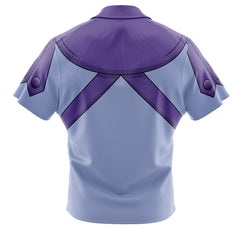 Skeletor Top Masters of the Universe Button Up Hawaiian Shirt