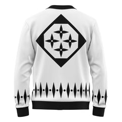 Squad Zero Bleach Knitted Cardigan Sweater