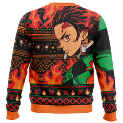 Tanjiro Kamado V3 Demon Slayer_Ugly Christmas Sweater