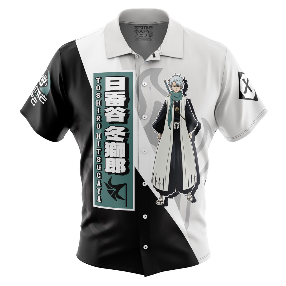 Toshiro Hitsugaya TYBWA Bleach Button Up Hawaiian Shirt