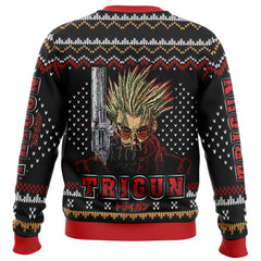 Trigun Vash Emblem Ugly Christmas Sweater