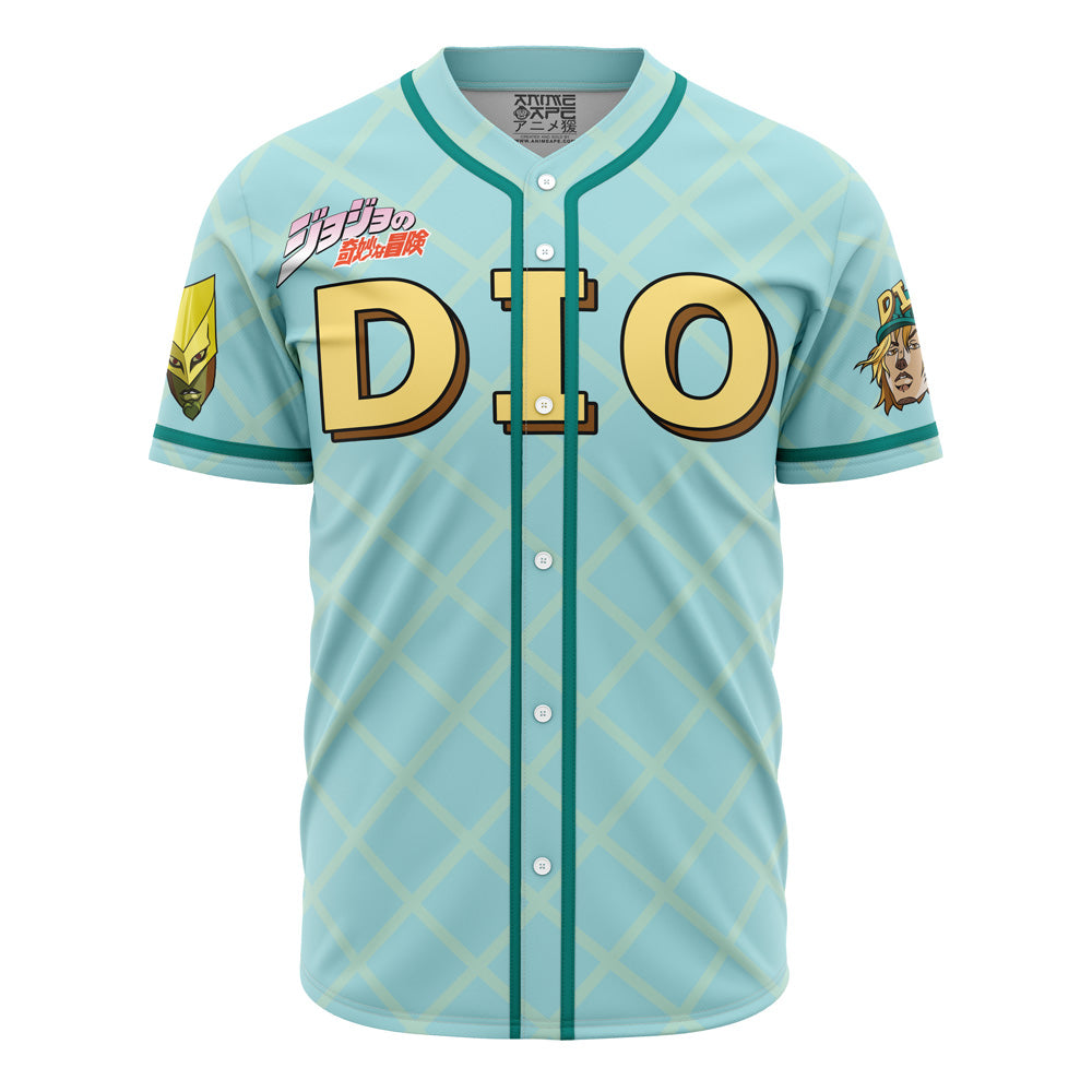 Auratic Dio Jojo’s Bizarre Adventure Baseball Jersey