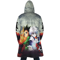 Trippy Power Duo Gon & Killua Hunter X Hunter Dream Cloak Coat