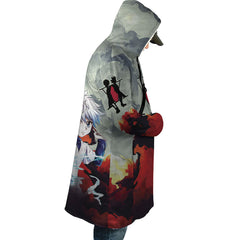 Trippy Power Duo Gon & Killua Hunter X Hunter Dream Cloak Coat
