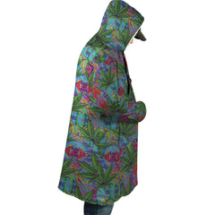 Trippy Weed Dream Cloak Coat