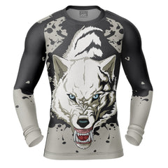 Wolfs Rain Long Sleeve Rash Guard Compression Shirt