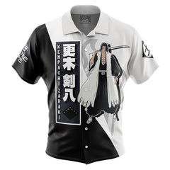 Zaraki Kenpachi TYBWA Bleach Button Up Hawaiian Shirt
