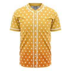 Zenitsu Agatsuma Demon Slayer Baseball Jersey
